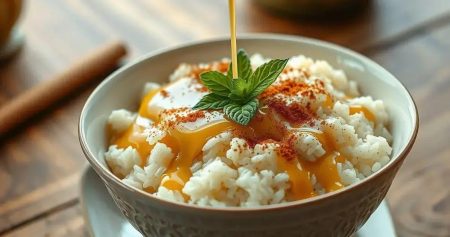 arroz doce com leite condensado