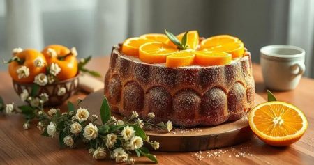bolo de laranja