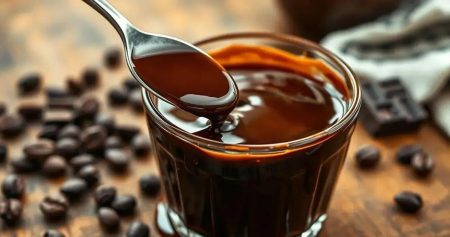 calda de chocolate