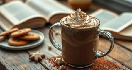 chocolate quente cremoso