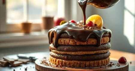 cobertura de chocolate para bolo